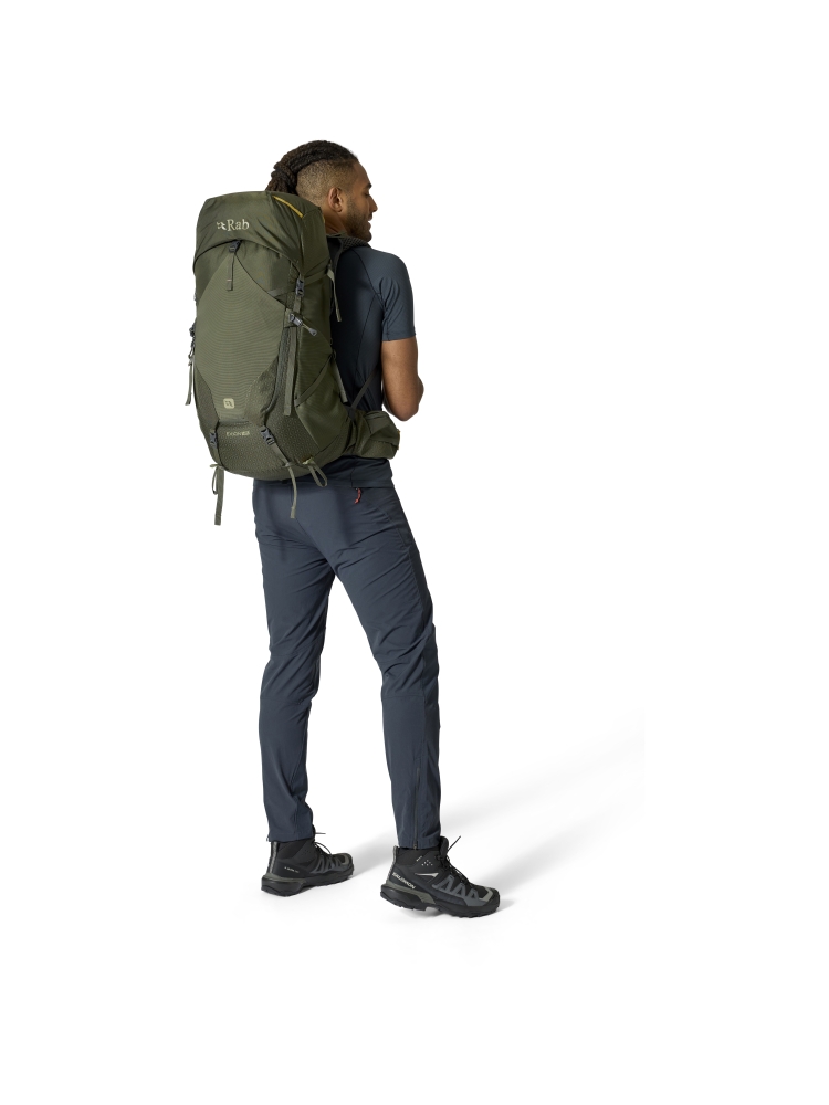 Rab Exion 48 Army QAP-75-ARM dagrugzakken online bestellen bij Kathmandu Outdoor & Travel