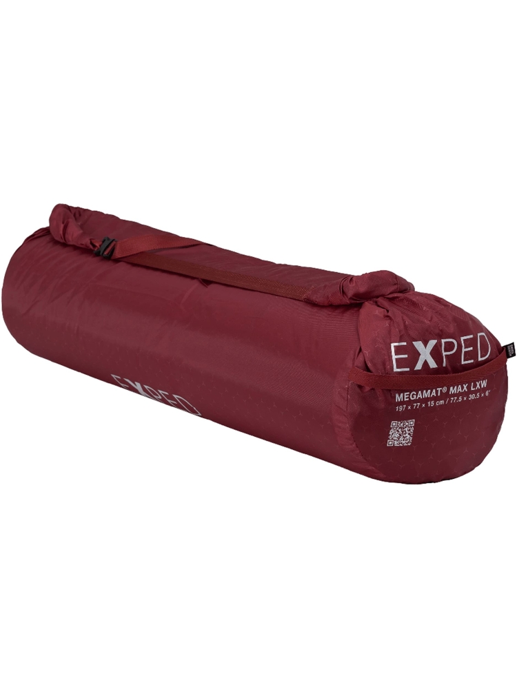 Exped MegaMat LXW Burgundy E7849129 slaapmatjes online bestellen bij Kathmandu Outdoor & Travel