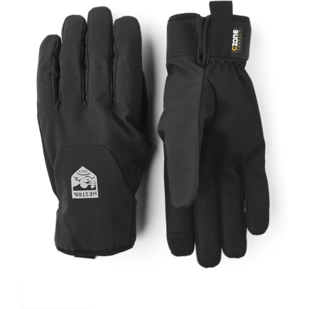 Hestra  CZone Bike Mistral - 5  finger  Black