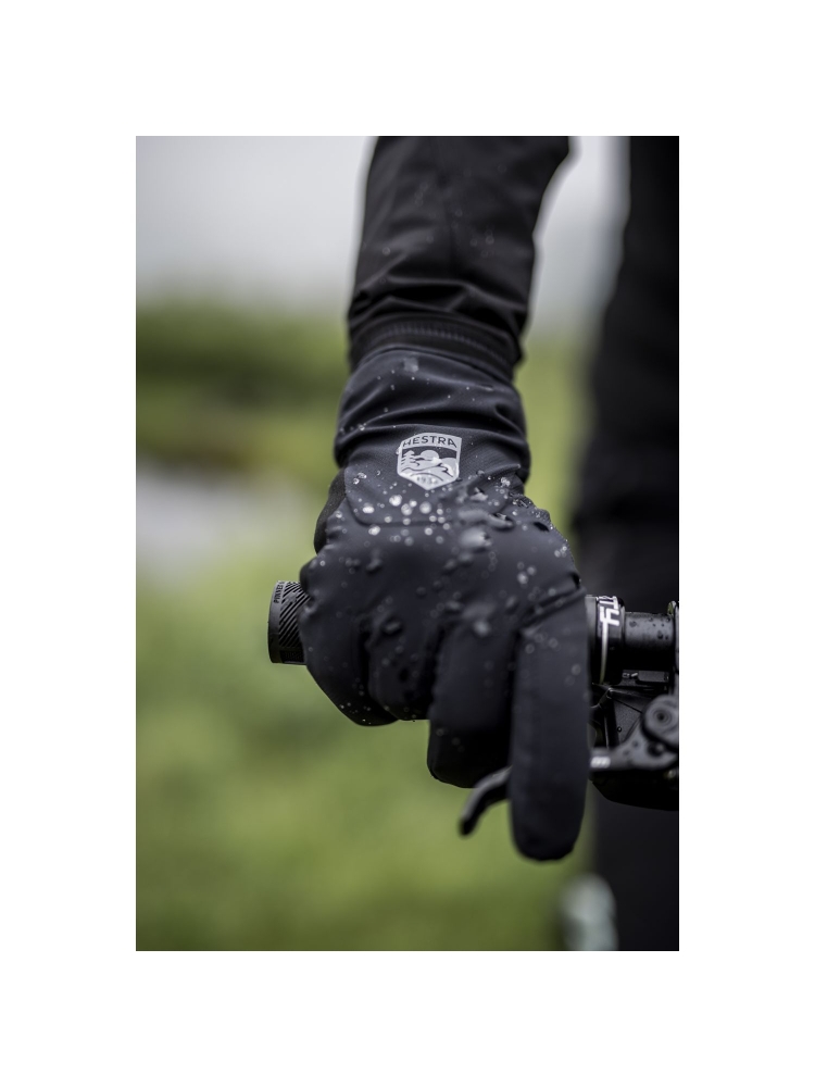 Hestra CZone Bike Mistral - 5  finger  Black 3001310-100 kleding accessoires online bestellen bij Kathmandu Outdoor & Travel