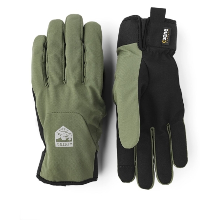 Hestra  CZone Bike Mistral - 5  finger  Olive
