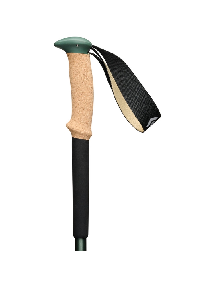 Black Diamond Trail Cork Trekking Poles Laurel Green BD1100653053ALL1 wandelstokken en gamaschen online bestellen bij Kathmandu Outdoor & Travel