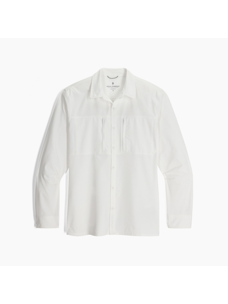 Royal Robbins Expedition III L/S White Y12600138-10 shirts en tops online bestellen bij Kathmandu Outdoor & Travel