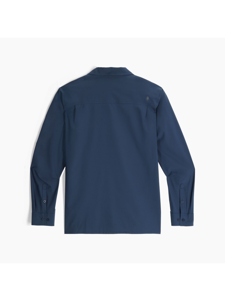 Royal Robbins Expedition III L/S Deep Blue Y12600138-722 shirts en tops online bestellen bij Kathmandu Outdoor & Travel