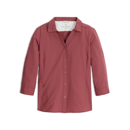 Royal Robbins  Expedition Pro 3/4 Sleeve Women's Wild Rhubarb