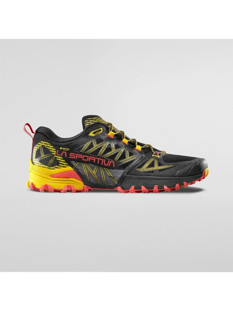 La Sportiva Bushido III Gtx Black/Yellow ZFRS088K00Y00 wandelschoenen heren online bestellen bij Kathmandu Outdoor & Travel