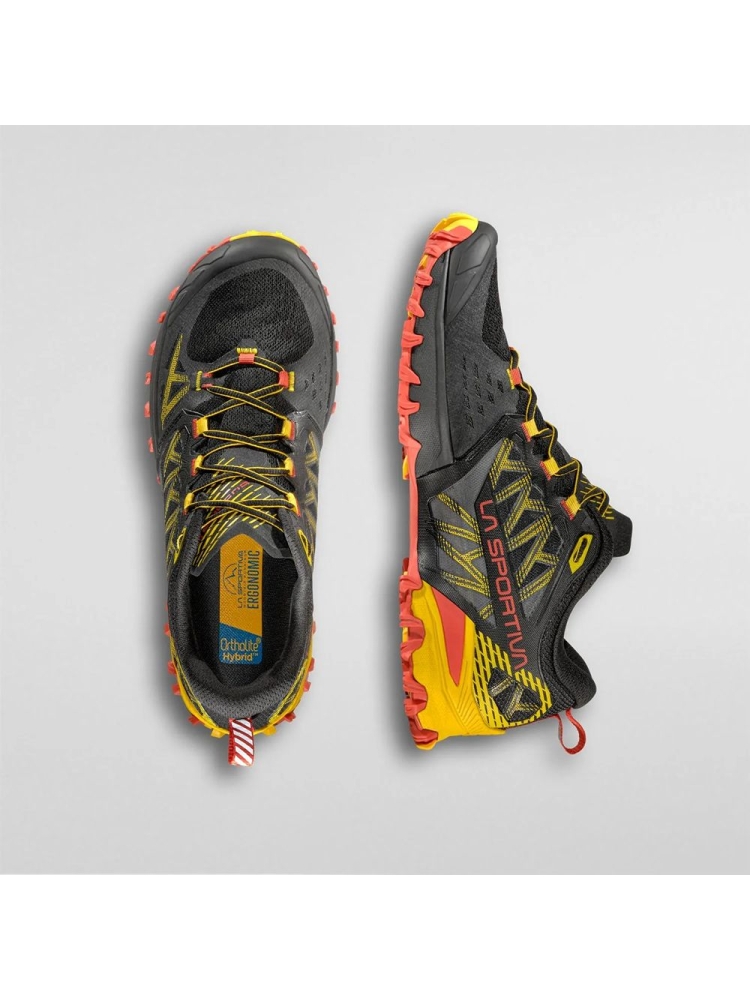 La Sportiva Bushido III Gtx Black/Yellow ZFRS088K00Y00 wandelschoenen heren online bestellen bij Kathmandu Outdoor & Travel