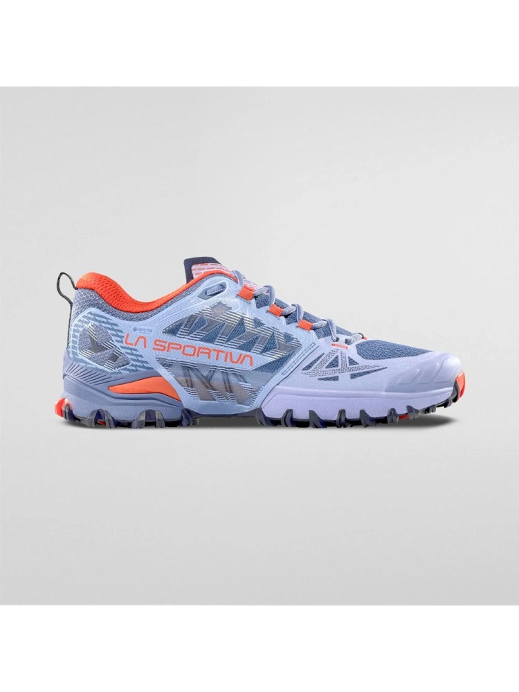 La Sportiva Bushido III Woman Gtx Stone-Blue/Moonlight 56Y645644 wandelschoenen dames online bestellen bij Kathmandu Outdoor & Travel