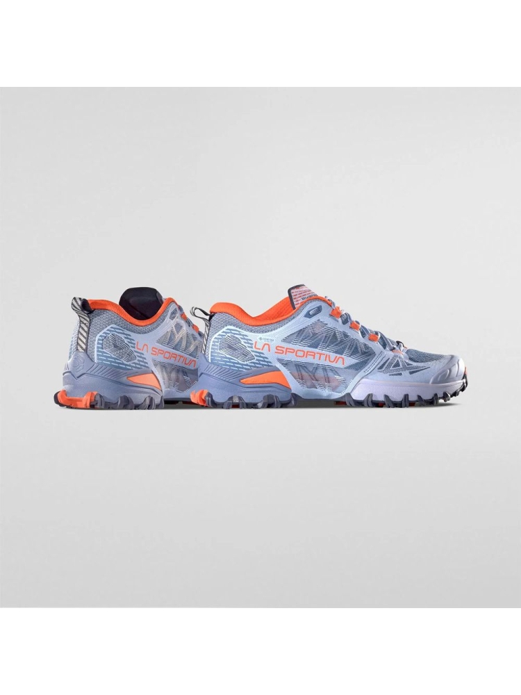 La Sportiva Bushido III Woman Gtx Stone-Blue/Moonlight 56Y645644 wandelschoenen dames online bestellen bij Kathmandu Outdoor & Travel
