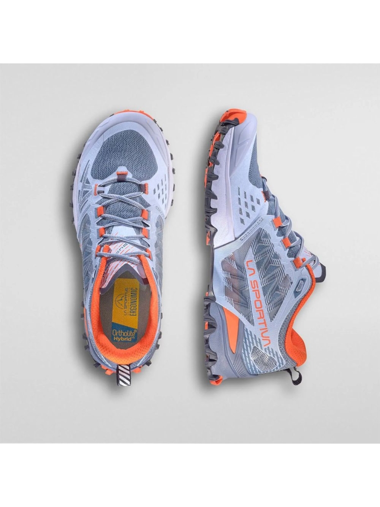 La Sportiva Bushido III Woman Gtx Stone-Blue/Moonlight 56Y645644 wandelschoenen dames online bestellen bij Kathmandu Outdoor & Travel