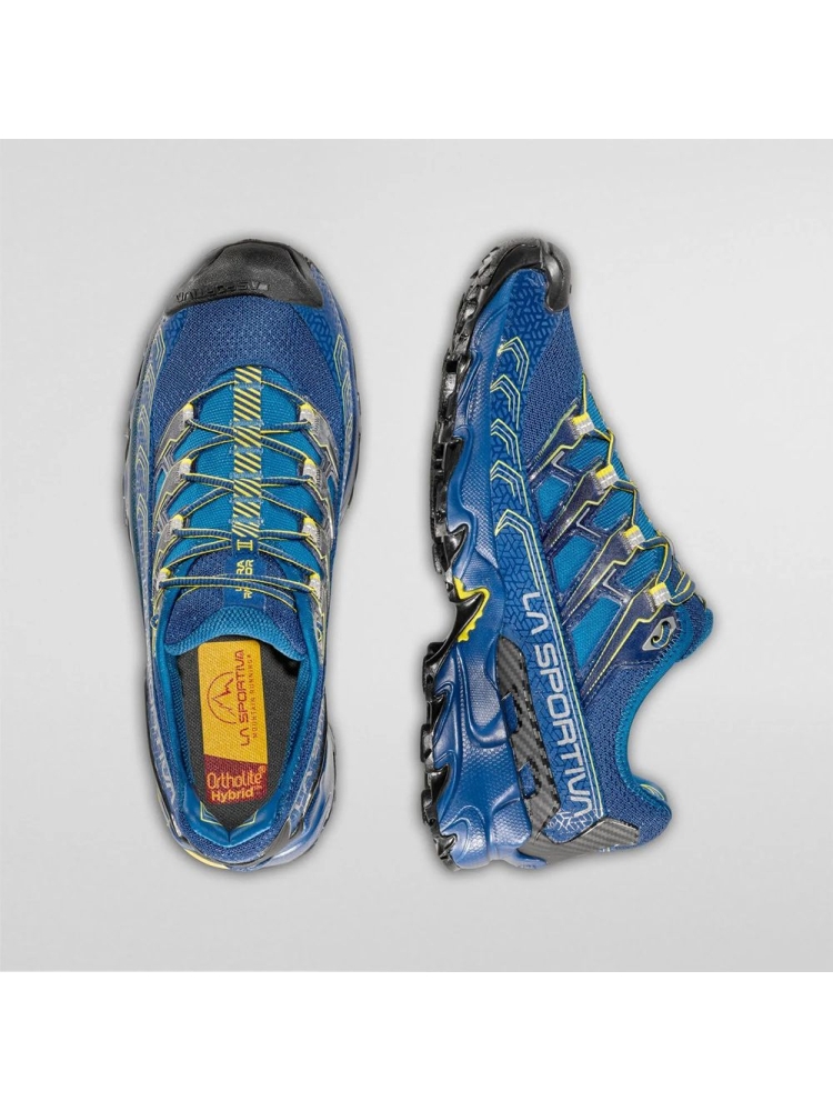 La Sportiva Ultra Raptor II Space Blue/Blaze ZFHS050B23Y07 wandelschoenen heren online bestellen bij Kathmandu Outdoor & Travel
