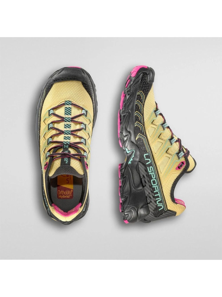 La Sportiva La Sportiva Ultra Raptor II Woman ZFHS052Y10K00 wandelschoenen dames La Sportiva Ultra Raptor II Woman Banana/Black ZFHS052Y10K00 wandelschoenen dames online bestellen bij Kathmandu Outdoor & Travel