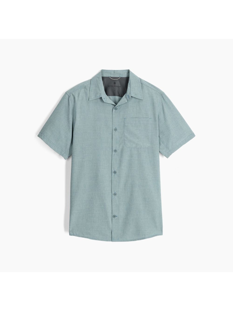 Royal Robbins Amp Lite II S/S Lt Slate Htr Y12600135-82 shirts en tops online bestellen bij Kathmandu Outdoor & Travel