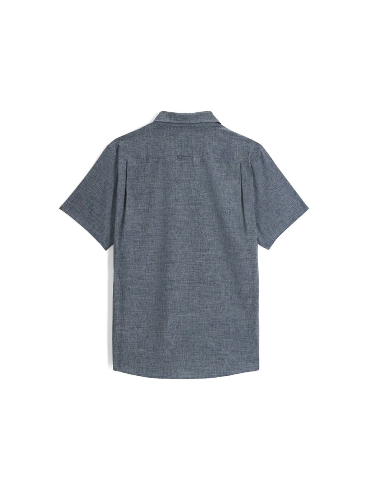 Royal Robbins Amp Lite II S/S Deep Blue HTR Y12600135-419 shirts en tops online bestellen bij Kathmandu Outdoor & Travel