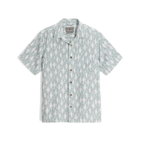 Royal Robbins  Camino Pucker S/S Sage Leaf Fish Pt 
