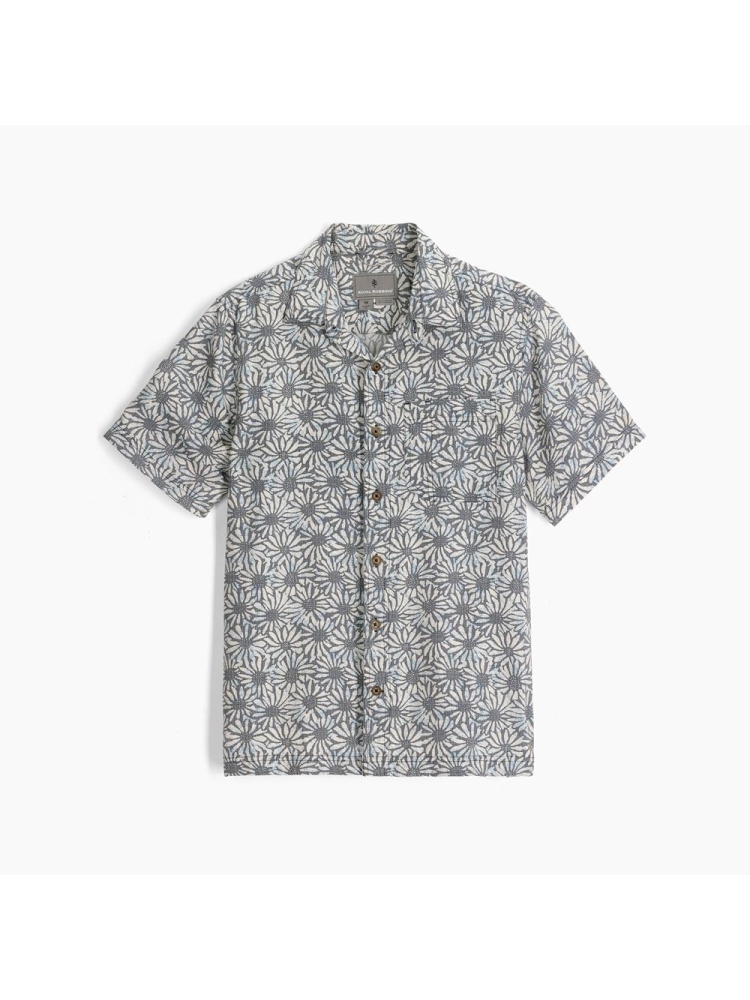 Royal Robbins Camino Pucker S/S Deep Blue Caledonia Pt Y12600137-484 shirts en tops online bestellen bij Kathmandu Outdoor & Travel