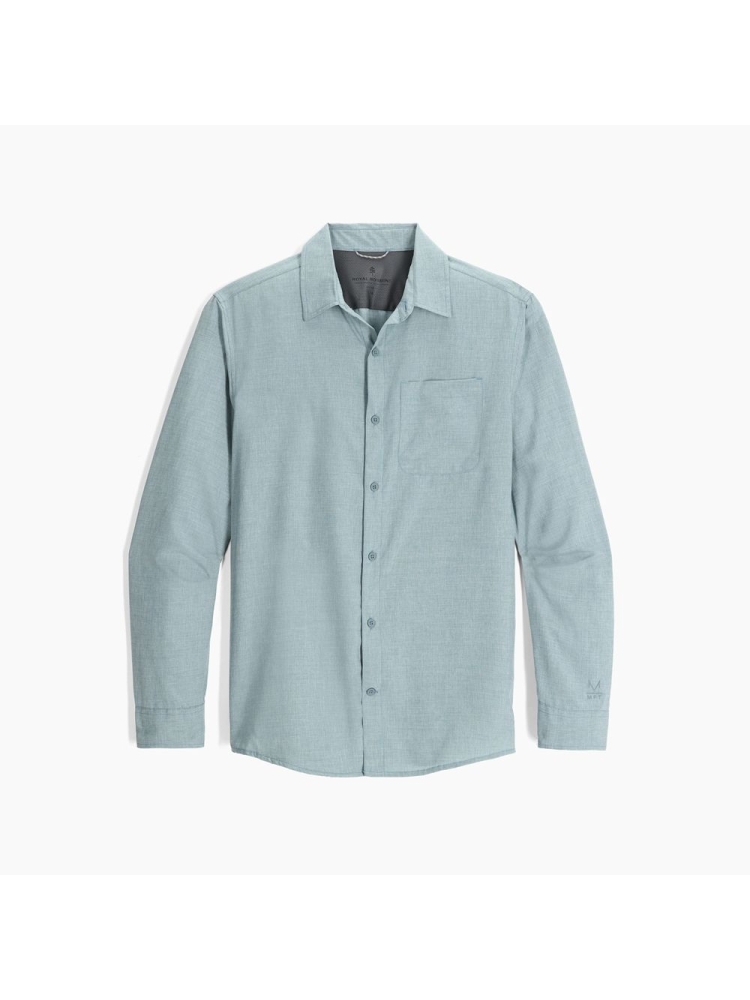 Royal Robbins Amp Lite II L/S Lt Slate Htr Y12600142-82 shirts en tops online bestellen bij Kathmandu Outdoor & Travel