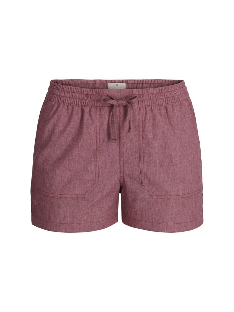 Royal Robbins Hempline Short Women's Wild Rhubarb Y14200071-602 broeken online bestellen bij Kathmandu Outdoor & Travel