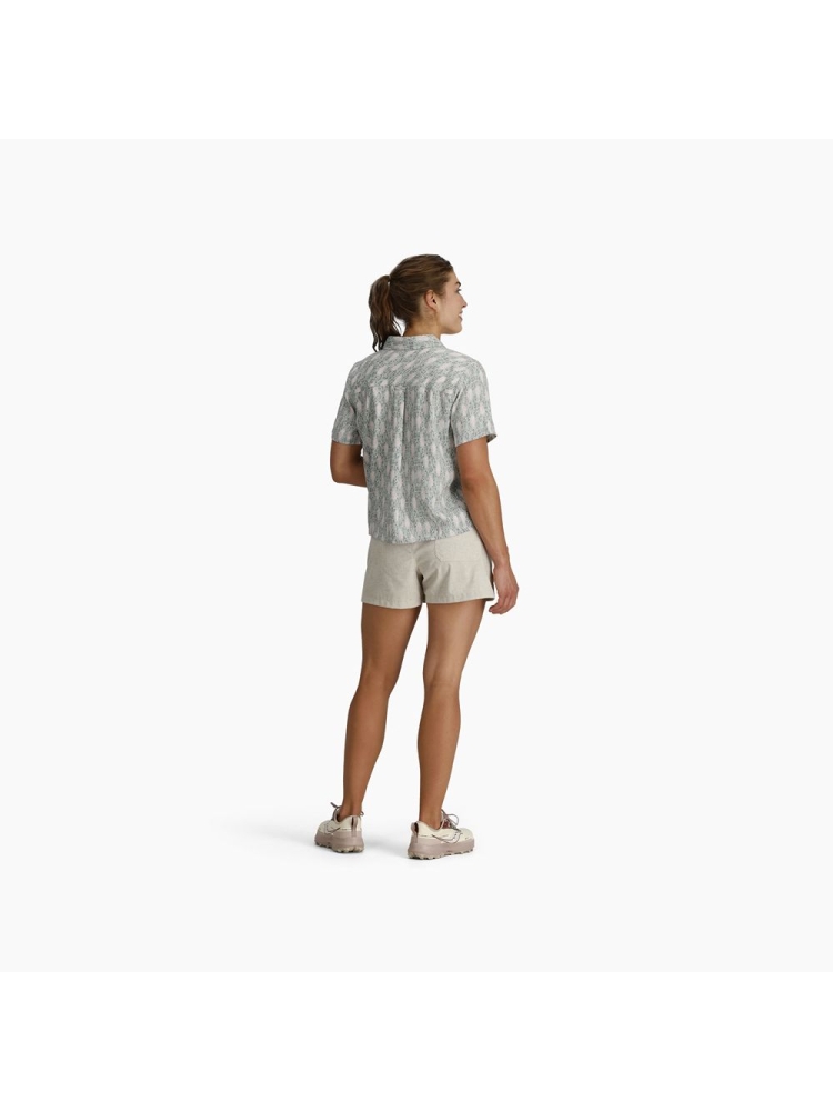 Royal Robbins Camino Pucker S/S Women's Sage Leaf Fish Pt Y14600130-360 shirts en tops online bestellen bij Kathmandu Outdoor & Travel