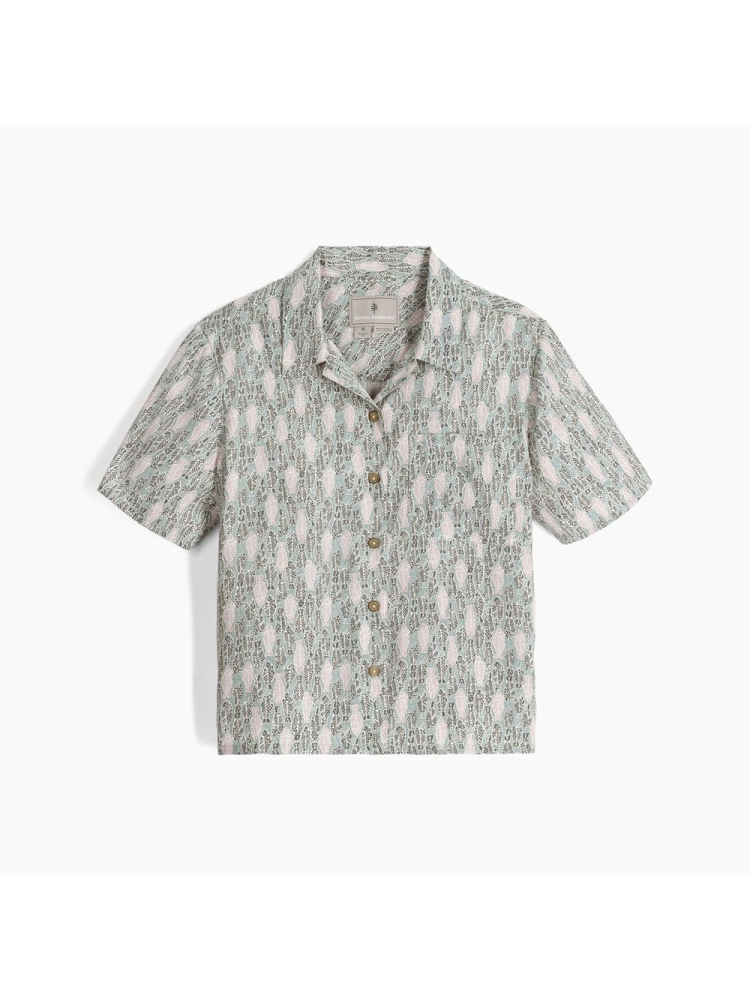 Royal Robbins Camino Pucker S/S Women's Sage Leaf Fish Pt Y14600130-360 shirts en tops online bestellen bij Kathmandu Outdoor & Travel