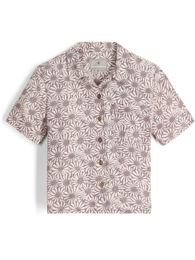 Royal Robbins Camino Pucker S/S Women's Wild Rhubarb Caledonia Pt Y14600130-653 shirts en tops online bestellen bij Kathmandu Outdoor & Travel