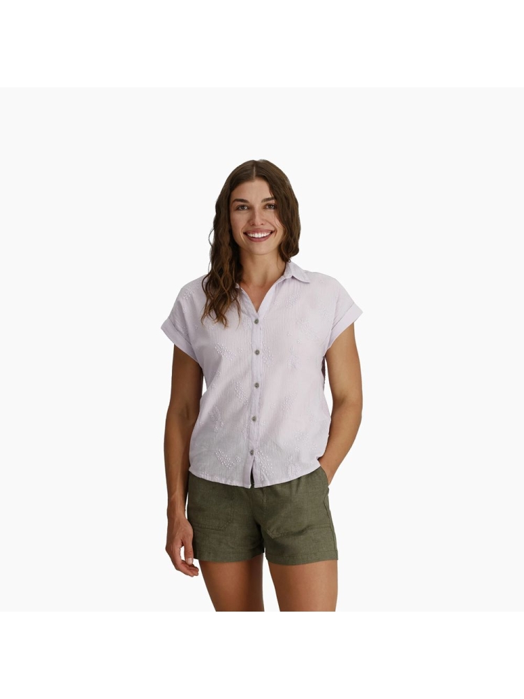 Royal Robbins Oasis S/S Women's Thistle Y621018-533 shirts en tops online bestellen bij Kathmandu Outdoor & Travel