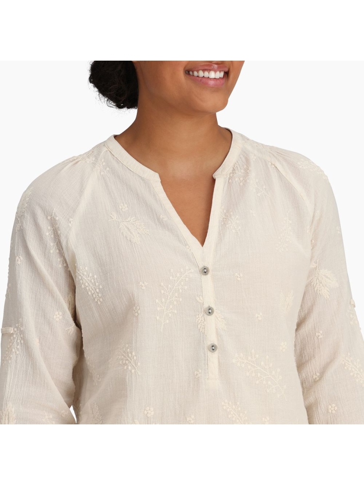 Royal Robbins Oasis Tunic II 3/4 Sleeve Women's Undyed Y622019-104 shirts en tops online bestellen bij Kathmandu Outdoor & Travel