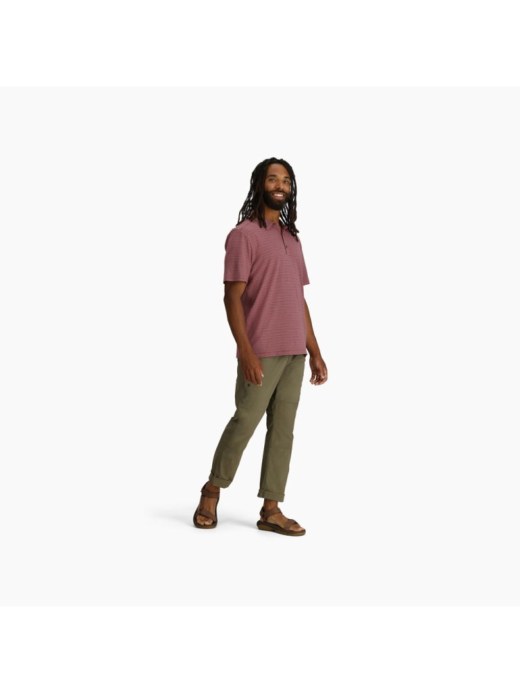 Royal Robbins Vacationer Polo Wild Rhubarb Str Y711030-641 shirts en tops online bestellen bij Kathmandu Outdoor & Travel