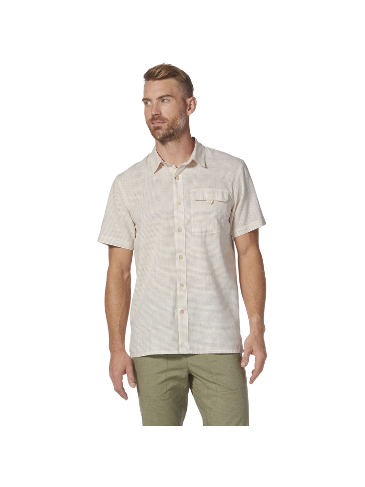 Royal Robbins Hempline Spaced S/S Blended Undyed Y721021-105 shirts en tops online bestellen bij Kathmandu Outdoor & Travel