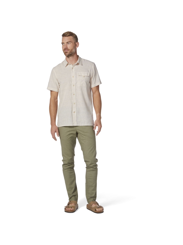 Royal Robbins Hempline Spaced S/S Blended Undyed Y721021-105 shirts en tops online bestellen bij Kathmandu Outdoor & Travel