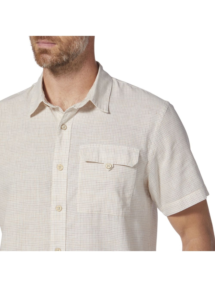 Royal Robbins Hempline Spaced S/S Blended Undyed Y721021-105 shirts en tops online bestellen bij Kathmandu Outdoor & Travel