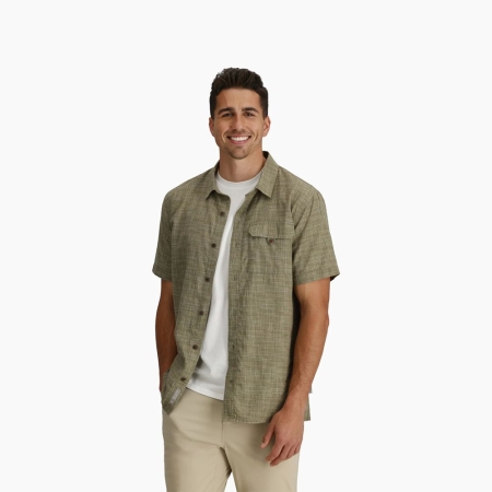 Royal Robbins  Hempline Spaced S/S Fiddlehead