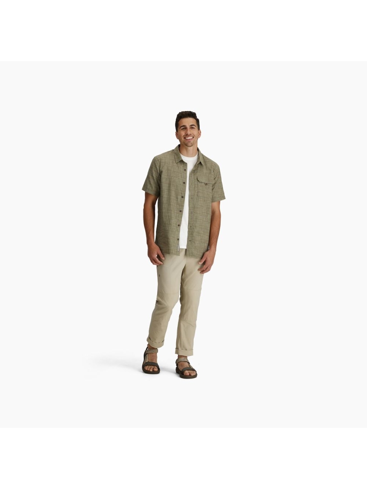 Royal Robbins Hempline Spaced S/S Fiddlehead Y721021-255 shirts en tops online bestellen bij Kathmandu Outdoor & Travel