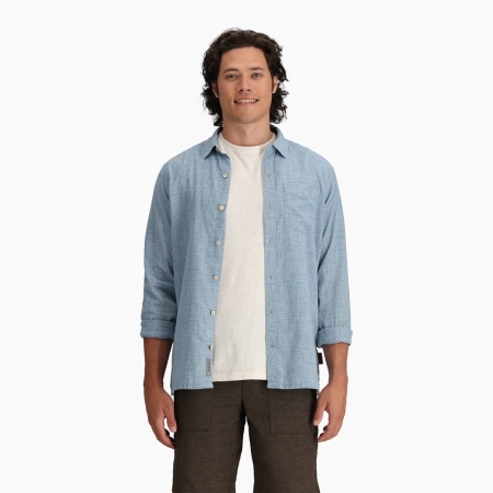 Royal Robbins  Hempline Spaced L/S Mountain Spring