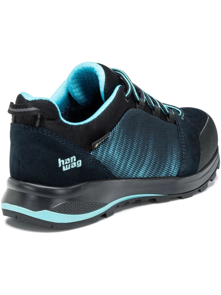 Hanwag Klarsby Low Bunion Lady GTX Navy/Sky H202101-7518 wandelschoenen dames online bestellen bij Kathmandu Outdoor & Travel
