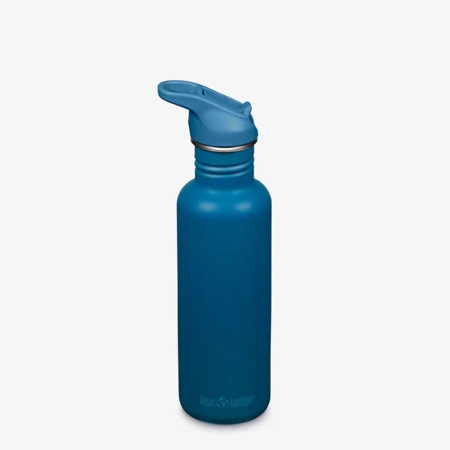 Klean Kanteen  Drinkfles Classic met flip/sportdop, 800ml Corsair 