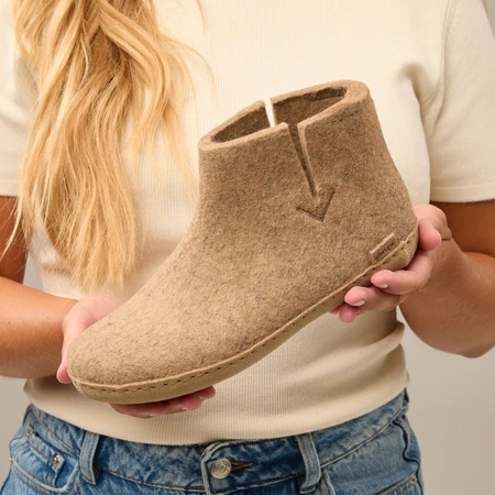 Glerups  Boot Leather Sand