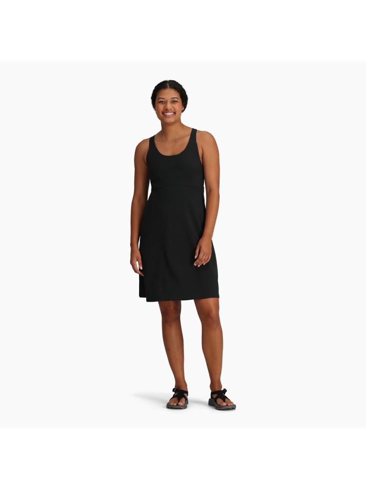 Royal Robbins Spotless Evolution Tank Dress Black Y326012-37 jurken en rokken online bestellen bij Kathmandu Outdoor & Travel
