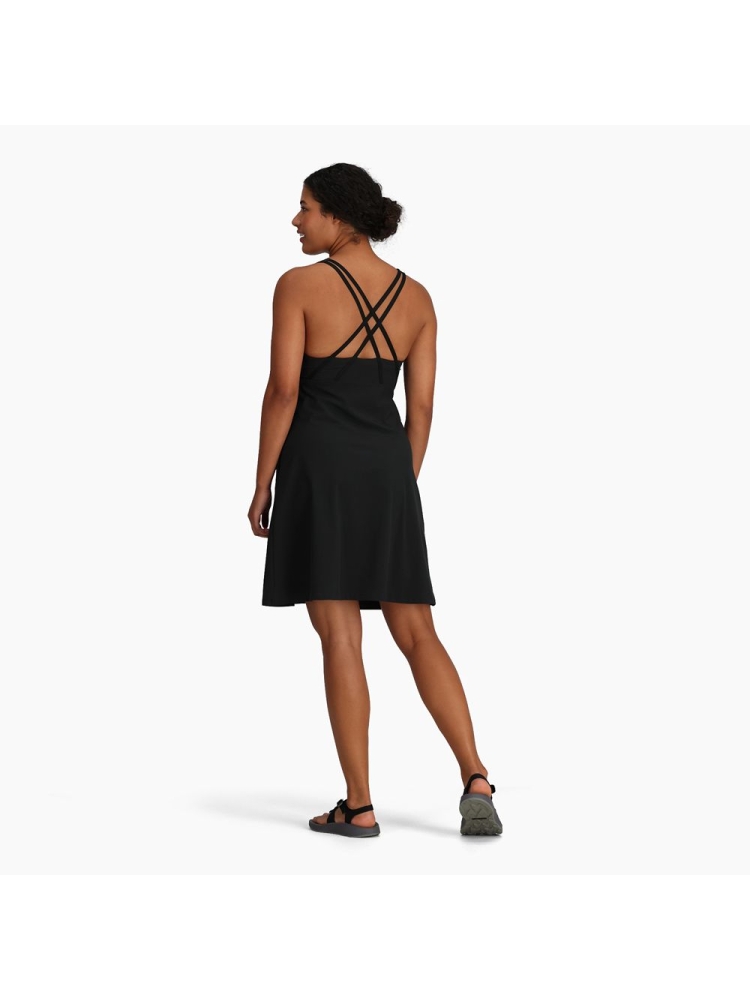 Royal Robbins Spotless Evolution Tank Dress Black Y326012-37 jurken en rokken online bestellen bij Kathmandu Outdoor & Travel