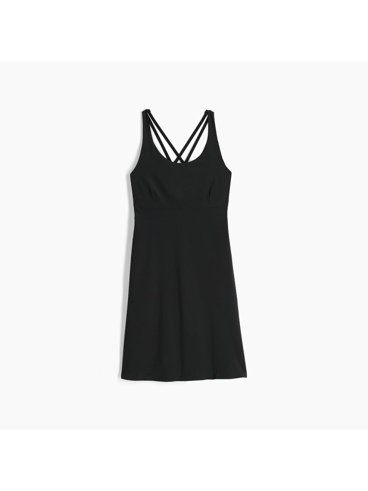 Royal Robbins Spotless Evolution Tank Dress Black Y326012-37 jurken en rokken online bestellen bij Kathmandu Outdoor & Travel