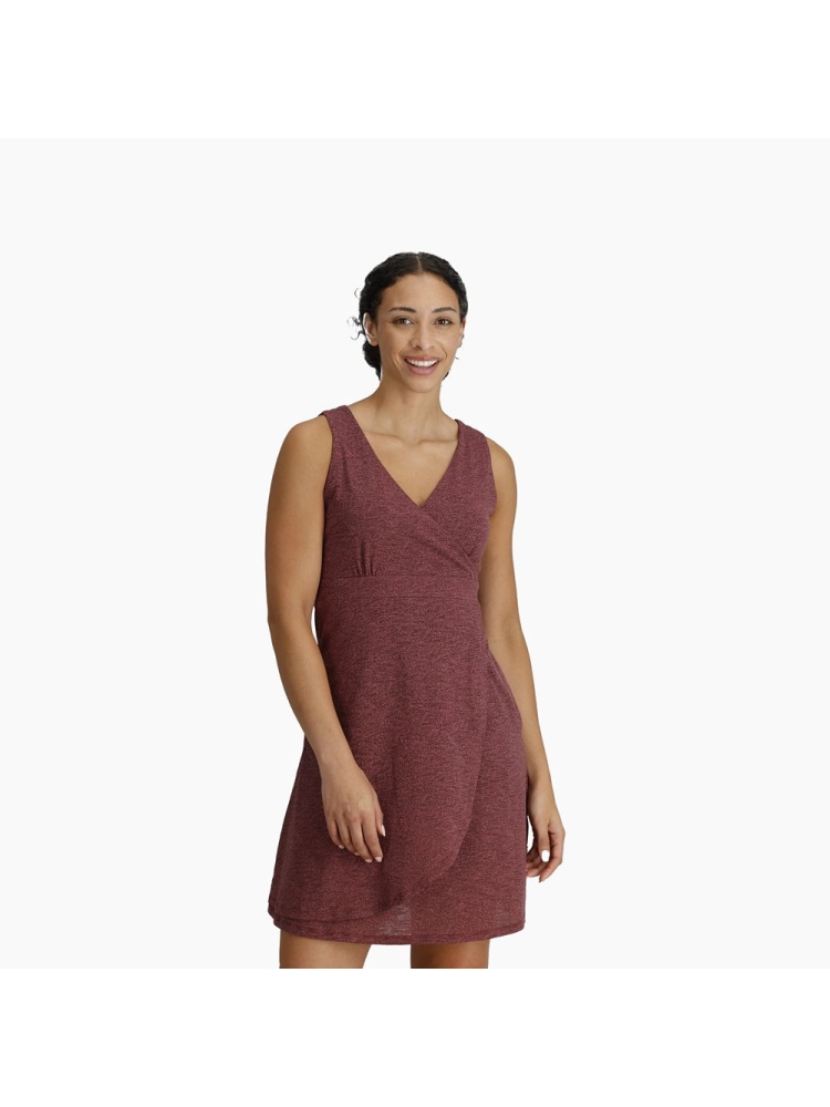 Royal Robbins Featherweight Knit Dress Wild Rhubarb Nisene Pt Y616007S-655 jurken en rokken online bestellen bij Kathmandu Outdoor & Travel