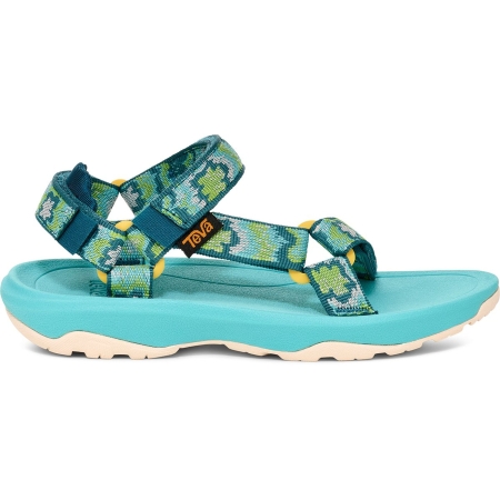 Teva  Hurricane XLT 2 Children Neon Floral Bright Teal