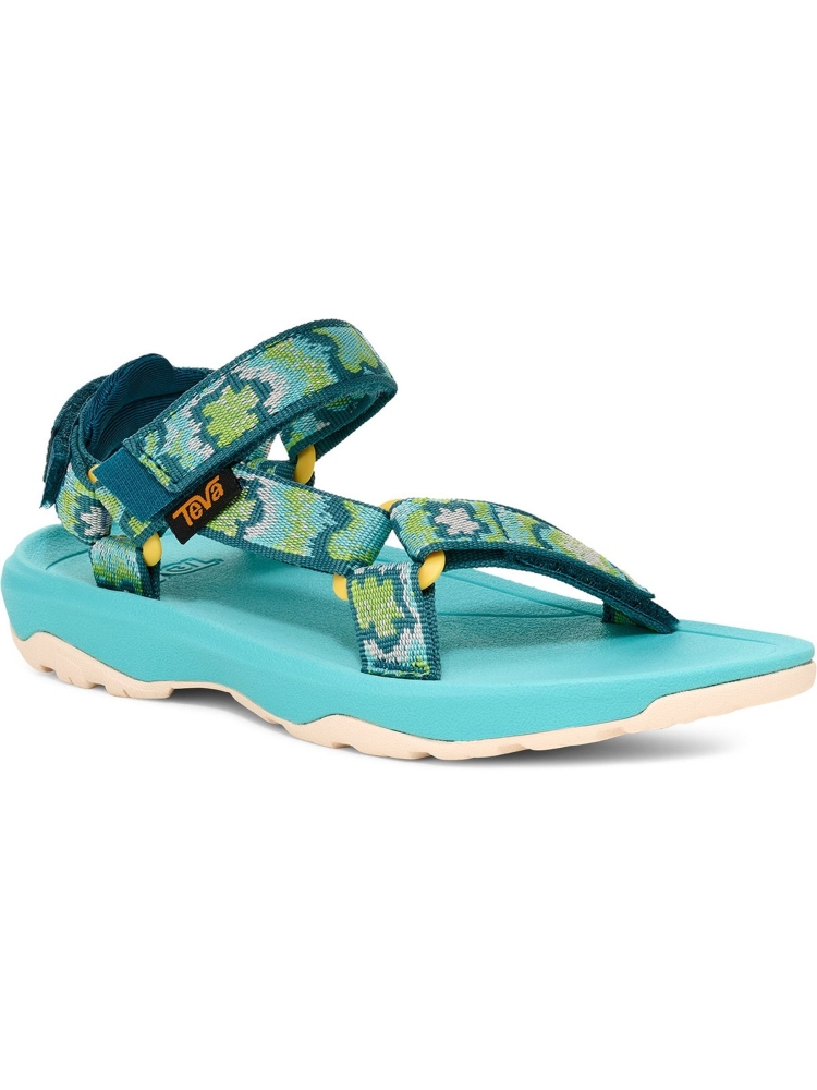 Teva Hurricane XLT 2 Children Neon Floral Bright Teal 1019390C-NNF sandalen online bestellen bij Kathmandu Outdoor & Travel