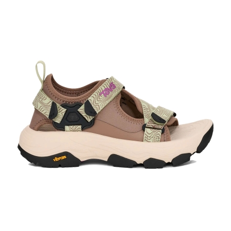 Teva  Grandview Max Sandal Women's Caribou/ Seedling