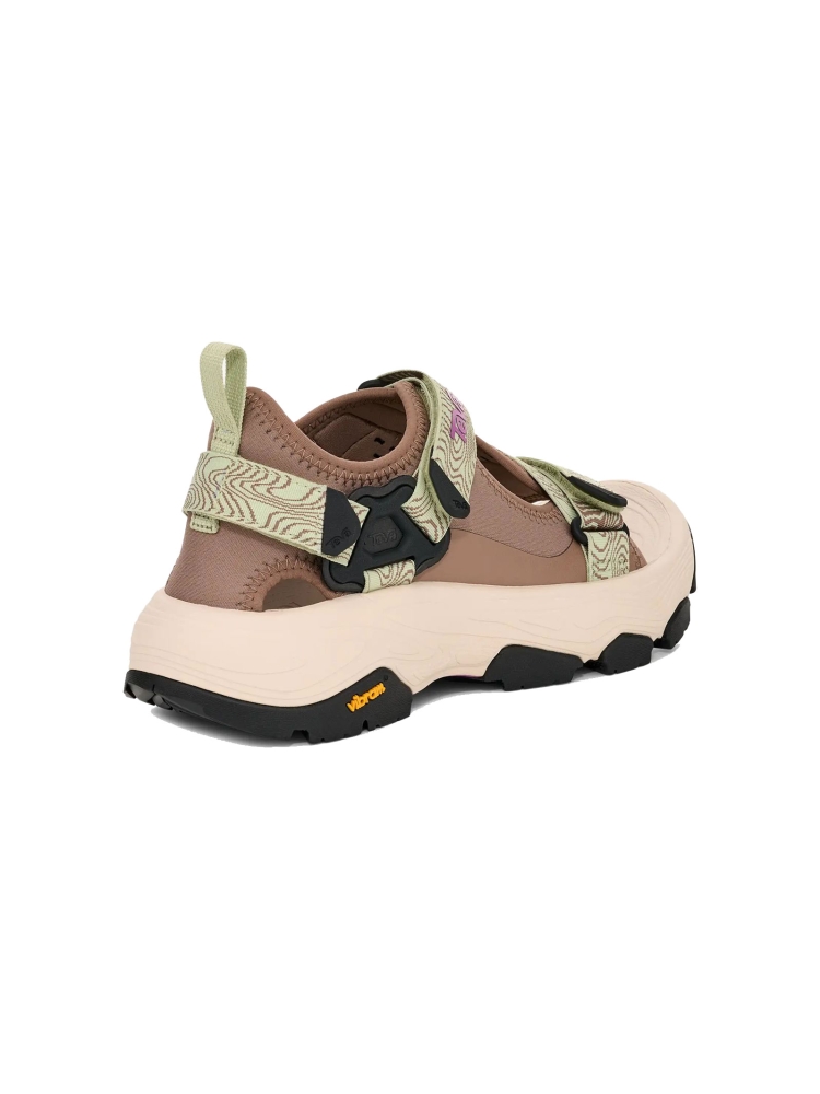 Teva Grandview Max Sandal Women's Caribou/ Seedling 1166230-CDLN sandalen online bestellen bij Kathmandu Outdoor & Travel