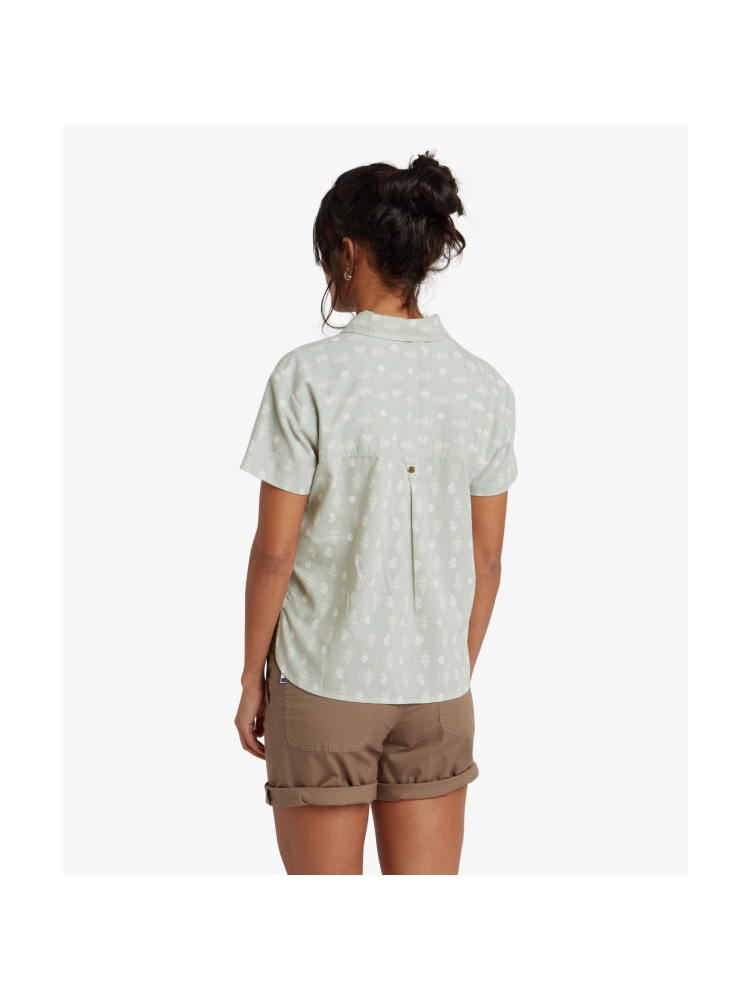 Sherpa Adventure Gear Jaya Camp Shirt Women's Celery Indi Blossom SW21029-889 shirts en tops online bestellen bij Kathmandu Outdoor & Travel