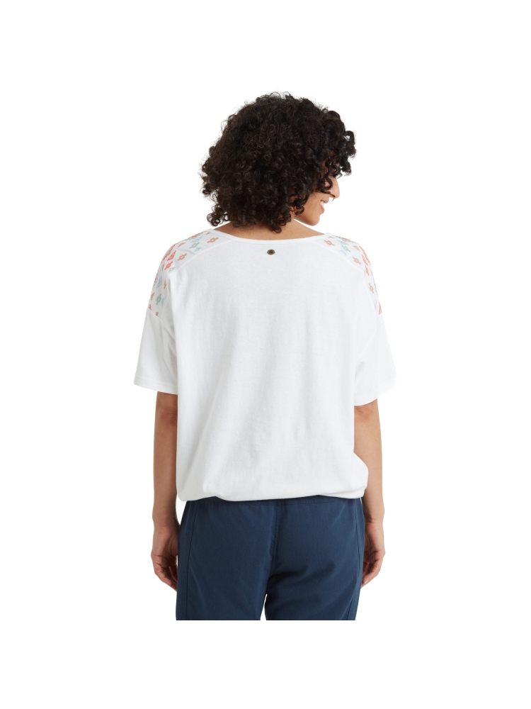 Sherpa Adventure Gear Kalindi Top Women's Katha White SW21037-102 shirts en tops online bestellen bij Kathmandu Outdoor & Travel