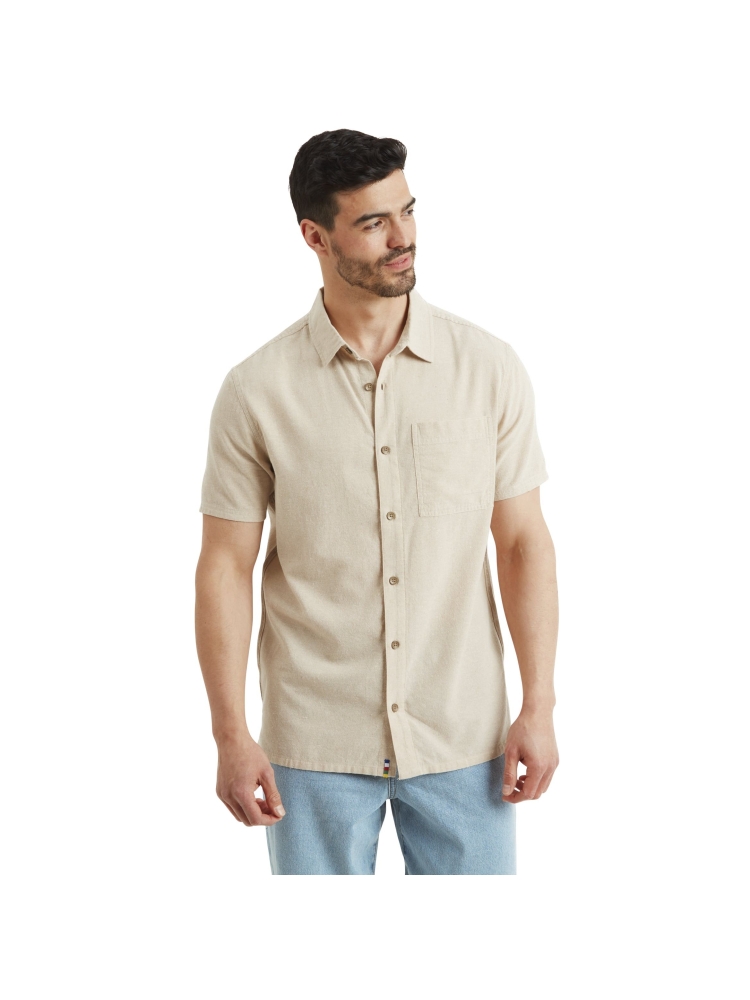 Sherpa Adventure Gear Daha SS Shirt Bardiya Sand SM11052-118 shirts en tops online bestellen bij Kathmandu Outdoor & Travel
