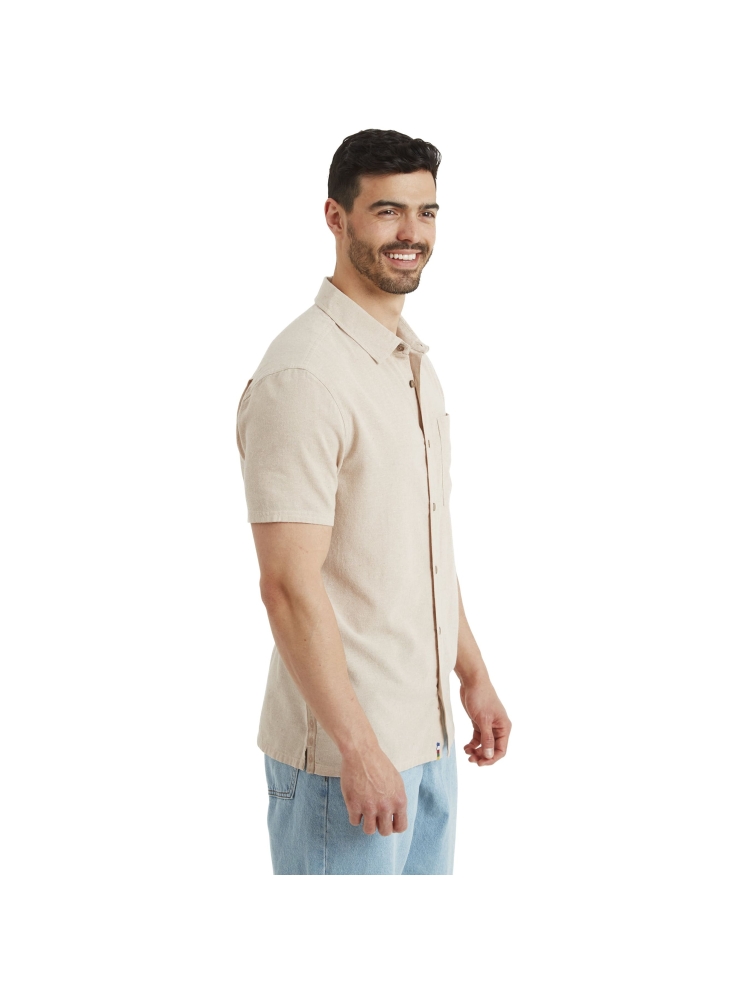 Sherpa Adventure Gear Daha SS Shirt Bardiya Sand SM11052-118 shirts en tops online bestellen bij Kathmandu Outdoor & Travel