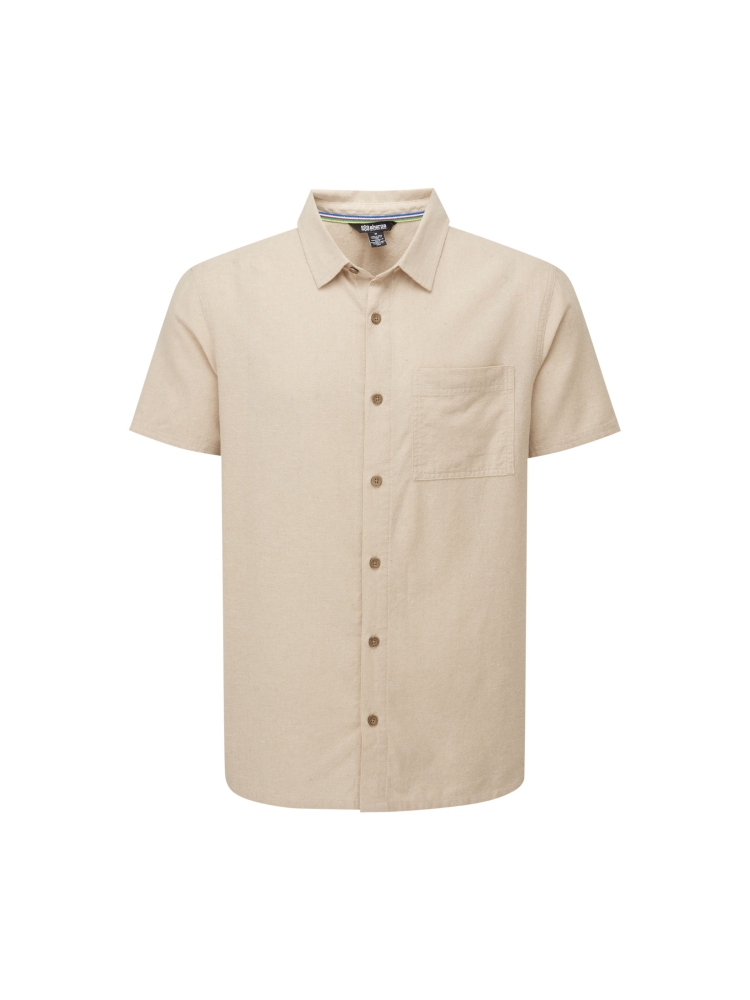 Sherpa Adventure Gear Daha SS Shirt Bardiya Sand SM11052-118 shirts en tops online bestellen bij Kathmandu Outdoor & Travel